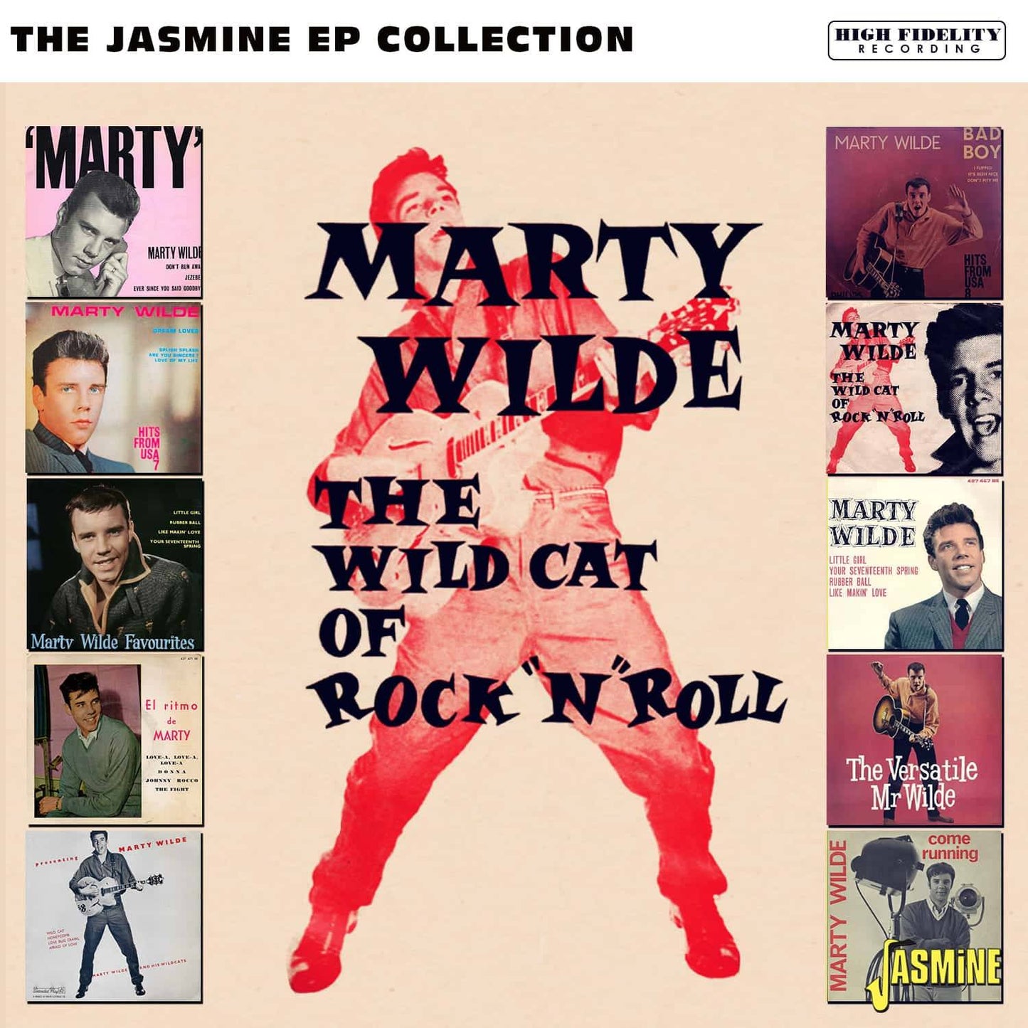 The Wild Cat of Rock 'N' Roll - The Jasmine EP Collection
