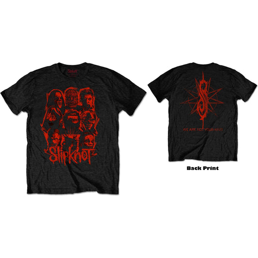 Unisex T-Shirt WANYK Red Patch Back Print