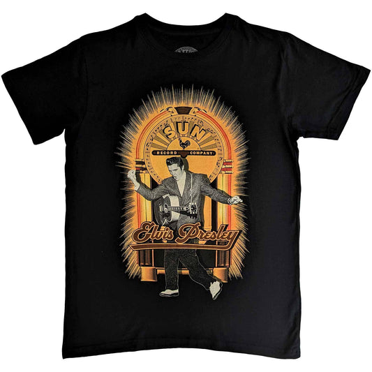 Sun Records Unisex T-Shirt: Elvis Dancing  Elvis Dancing Short Sleeves
