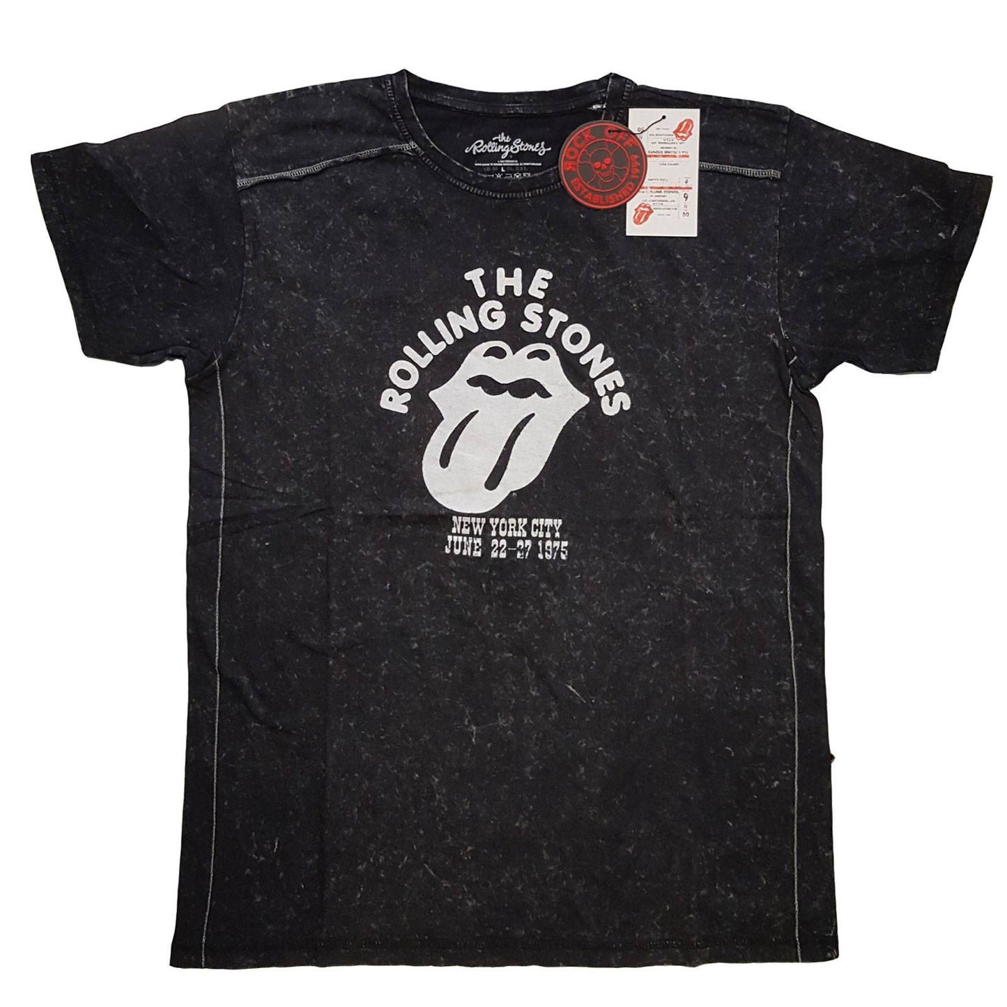 Unisex T-Shirt NYC '75 Snow Wash, Dye Wash