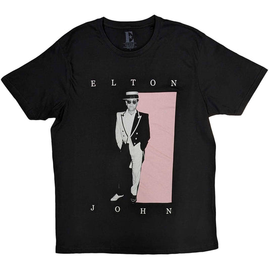 Elton John Unisex T-Shirt: Tux Photo  Tux Photo Short Sleeves