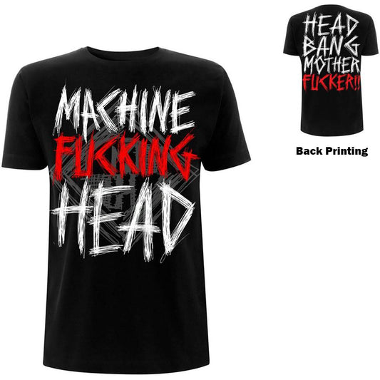 Unisex T-Shirt Bang Your Head Back Print