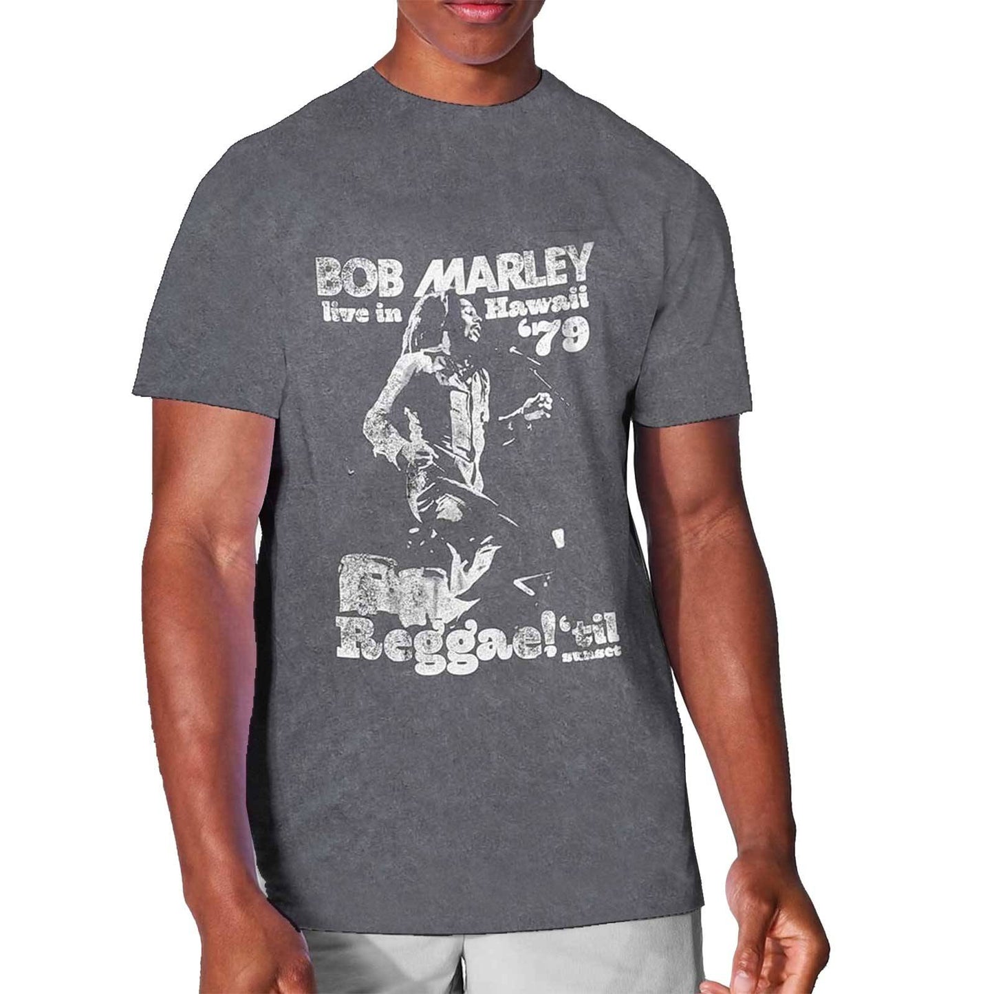 Unisex T-Shirt Hawaii Snow Wash, Dye Wash