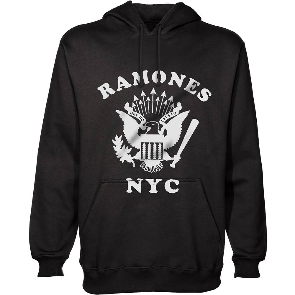 Unisex Pullover Hoodie Retro Eagle New York City