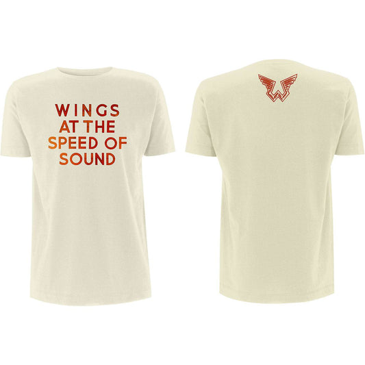 Unisex T-Shirt Wings at the Speed of Sound Back Print
