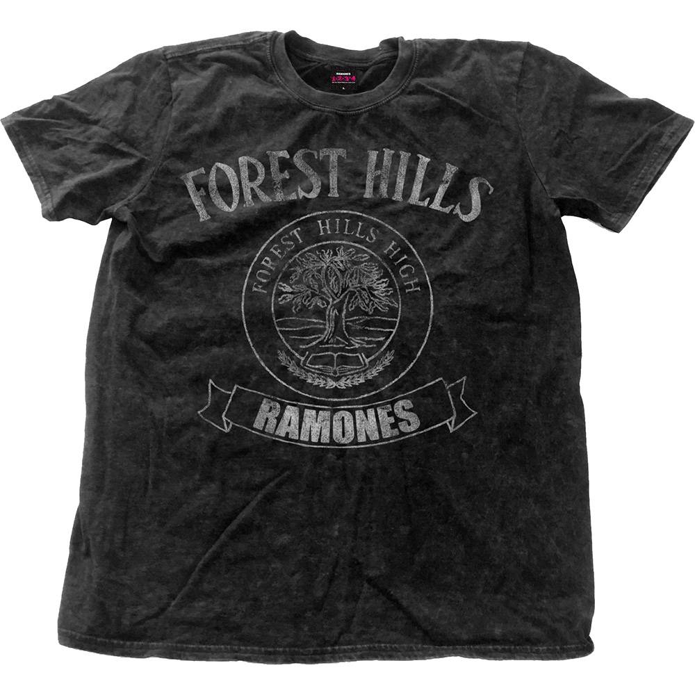 Unisex T-Shirt Forest Hills Vintage Snow Wash, Dye Wash