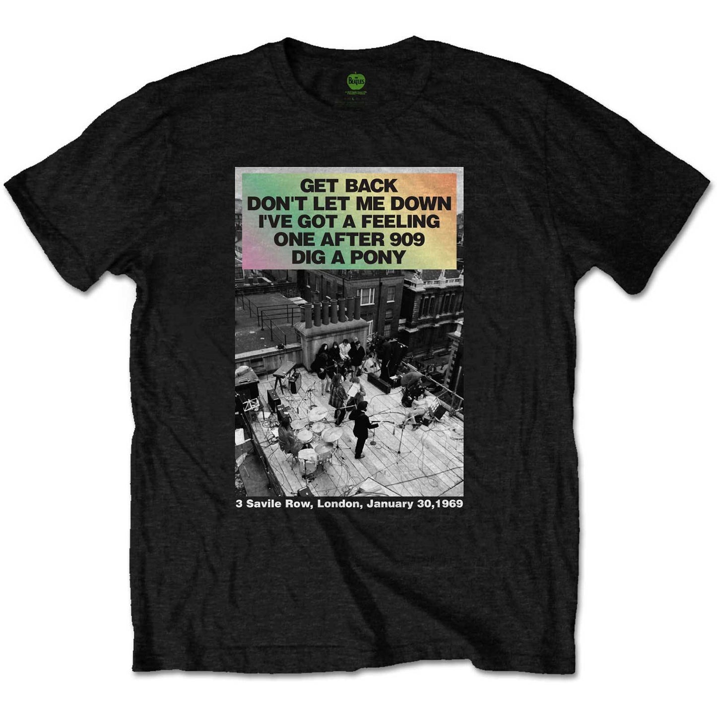 Unisex T-Shirt Rooftop Songs Gradient