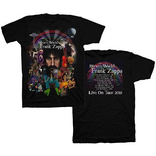 Unisex T-Shirt Bizarre World Of 2019 Tour Back Print