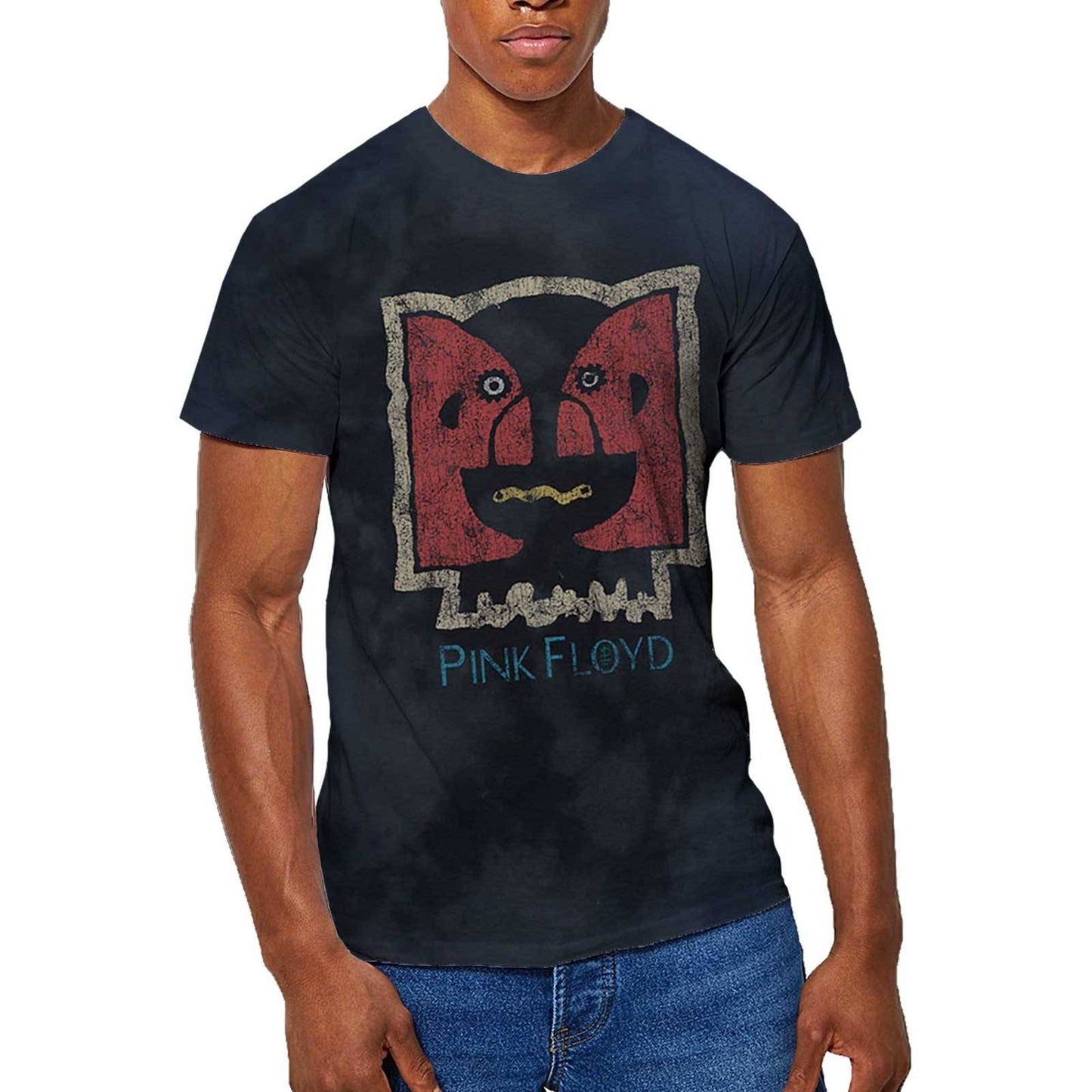 Unisex T-Shirt Division Bell Vintage Dip Dye, Dye Wash