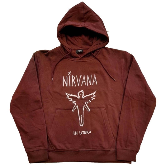 Unisex Pullover Hoodie In Utero Outline
