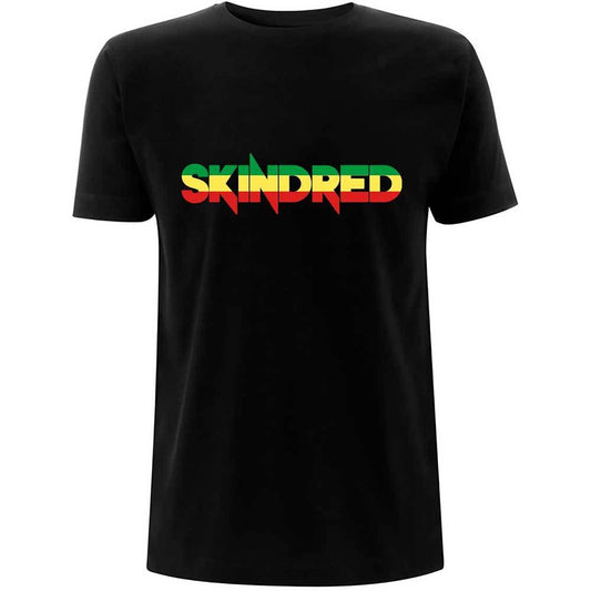 Skindred Unisex T-Shirt: Rasta Logo  Rasta Logo Short Sleeves