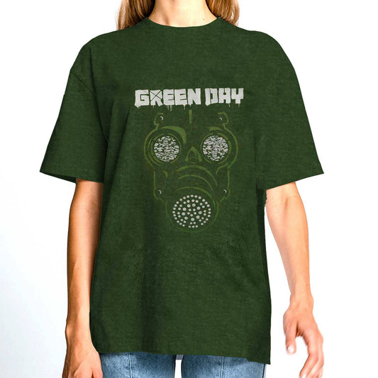 Unisex T-Shirt Gas Mask Dip Dye, Dye Wash