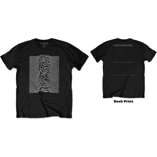 Unisex T-Shirt Unknown Pleasures Back Print
