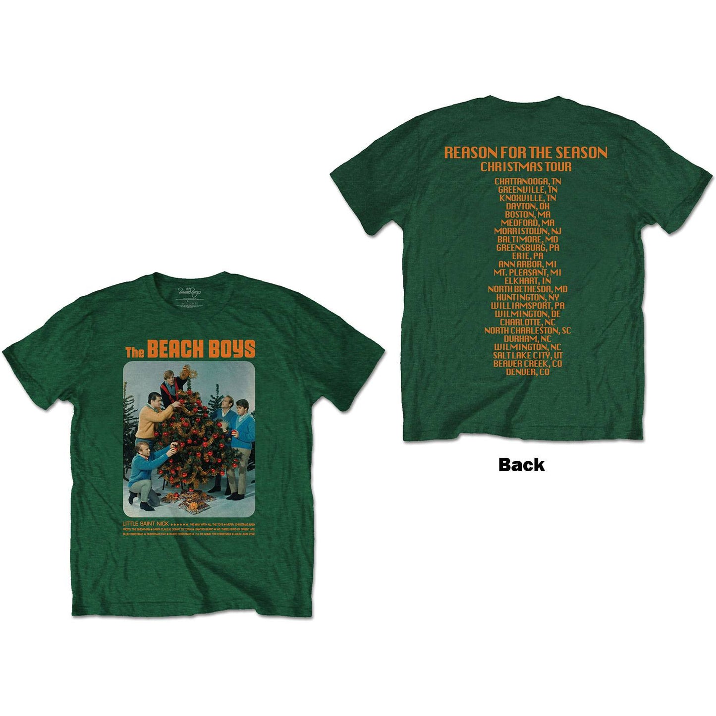 Unisex T-Shirt Xmas Album Back Print