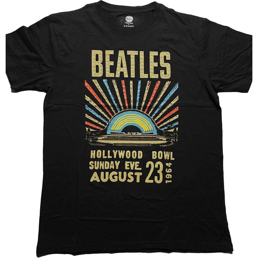 Unisex Embellished T-Shirt Hollywood Bowl Diamante, Embellished, Crystals, Rhinestones