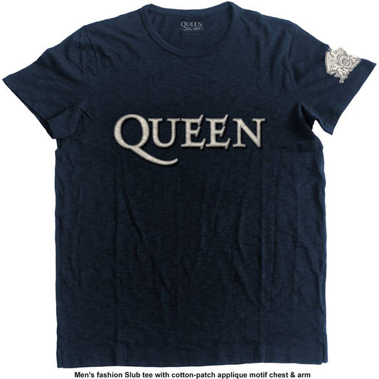 Unisex T-Shirt Logo & Crest Applique