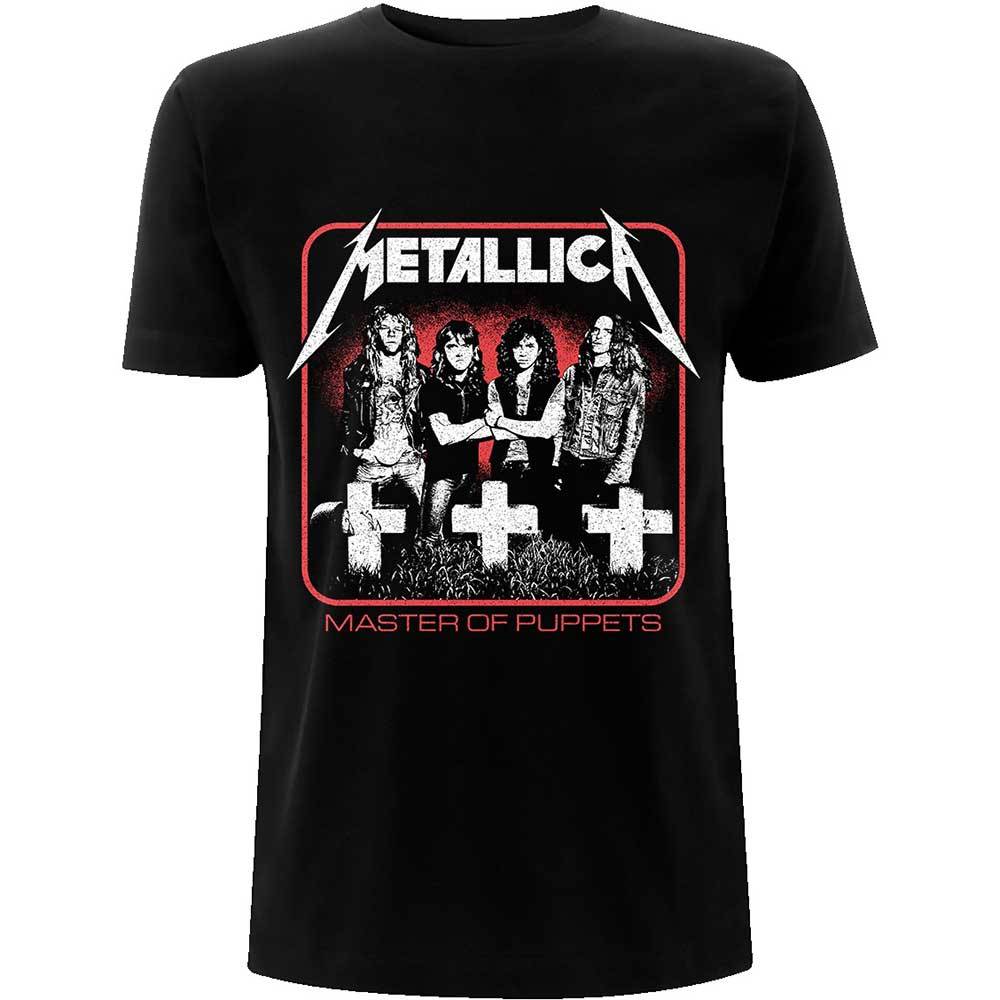 Unisex T-Shirt Vintage Master of Puppets Photo