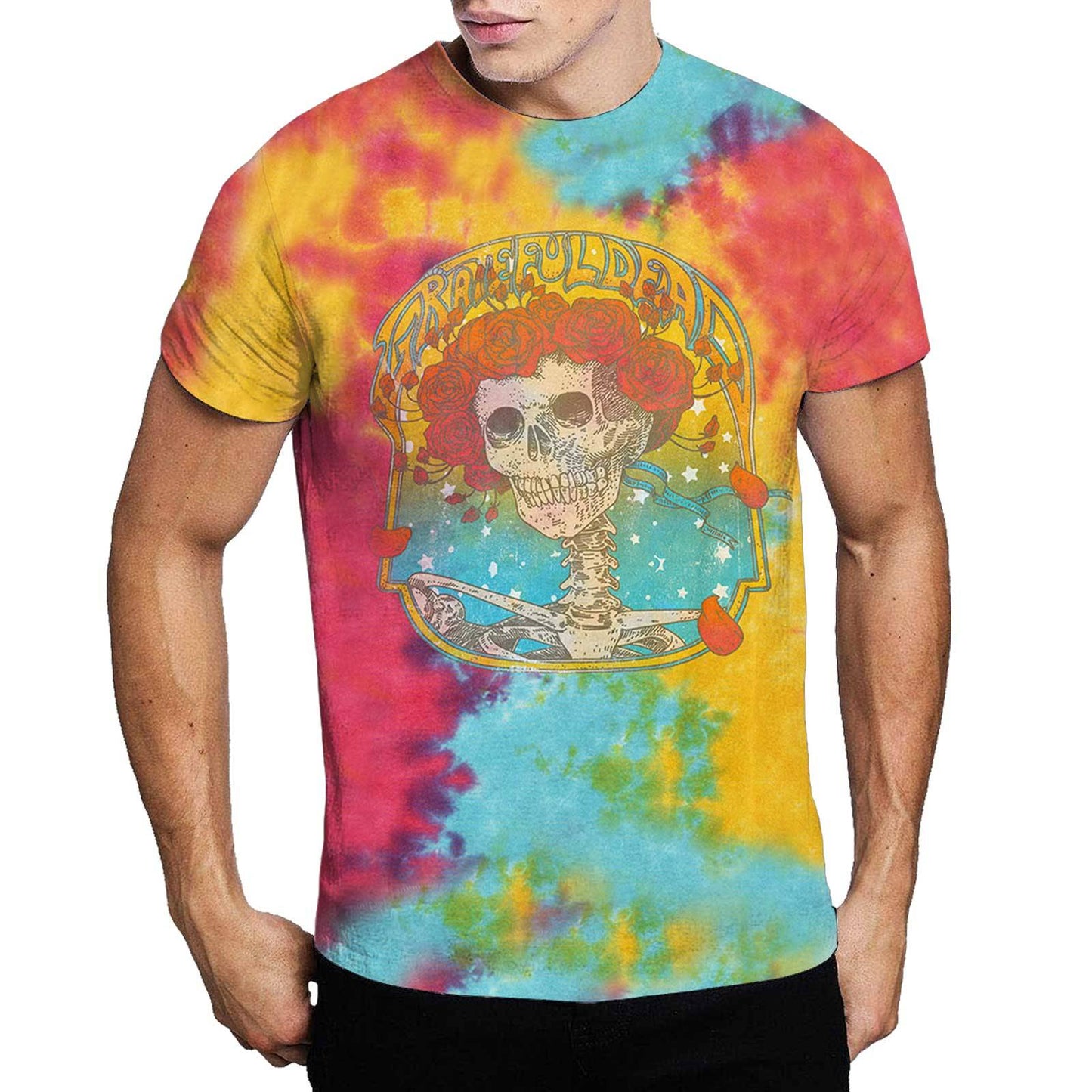 Unisex T-Shirt Bertha Frame Dip Dye, Dye Wash