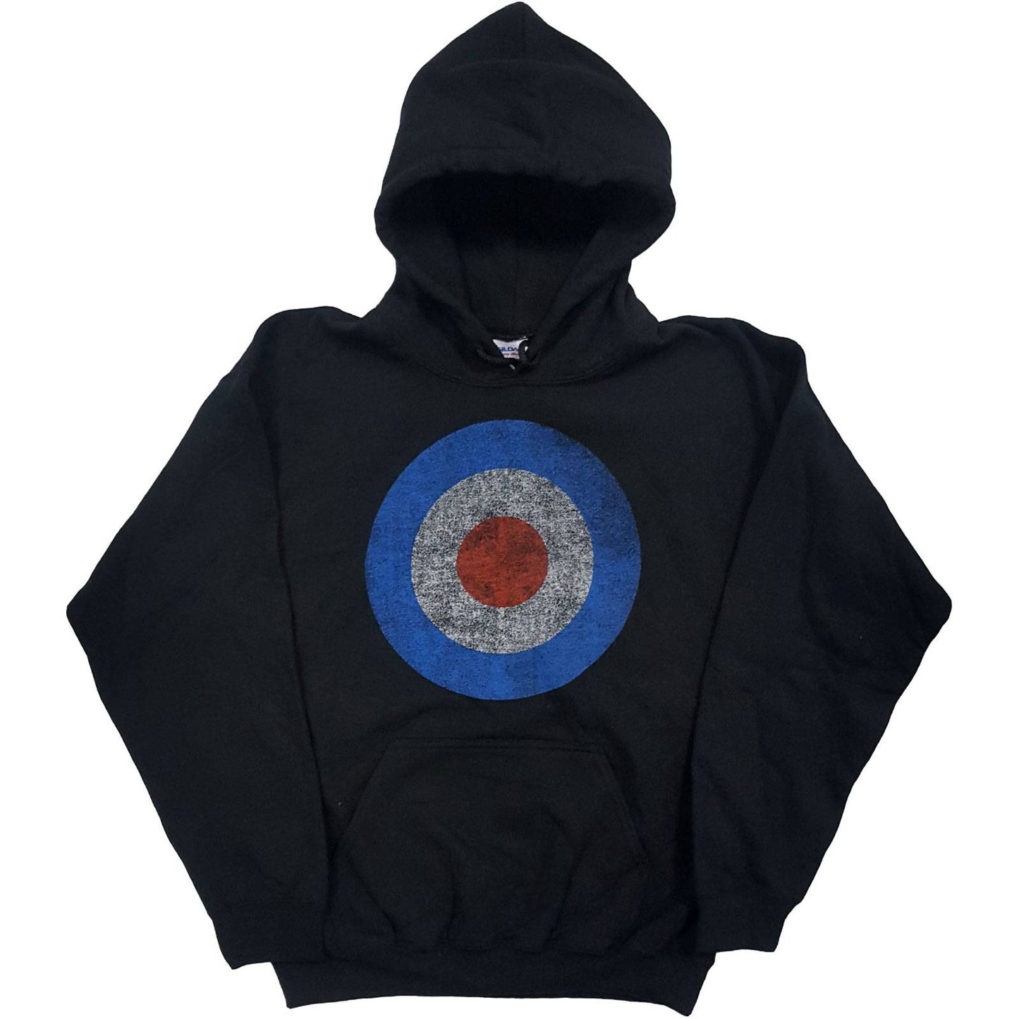Unisex Pullover Hoodie Target Distressed