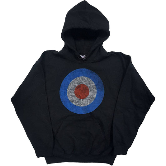 Unisex Pullover Hoodie Target Distressed