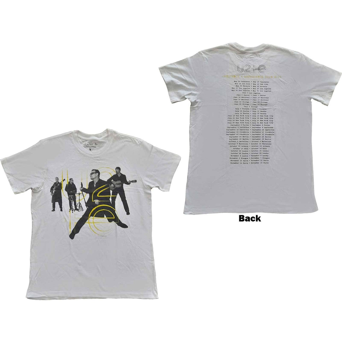 Unisex T-Shirt Live Action Back Print