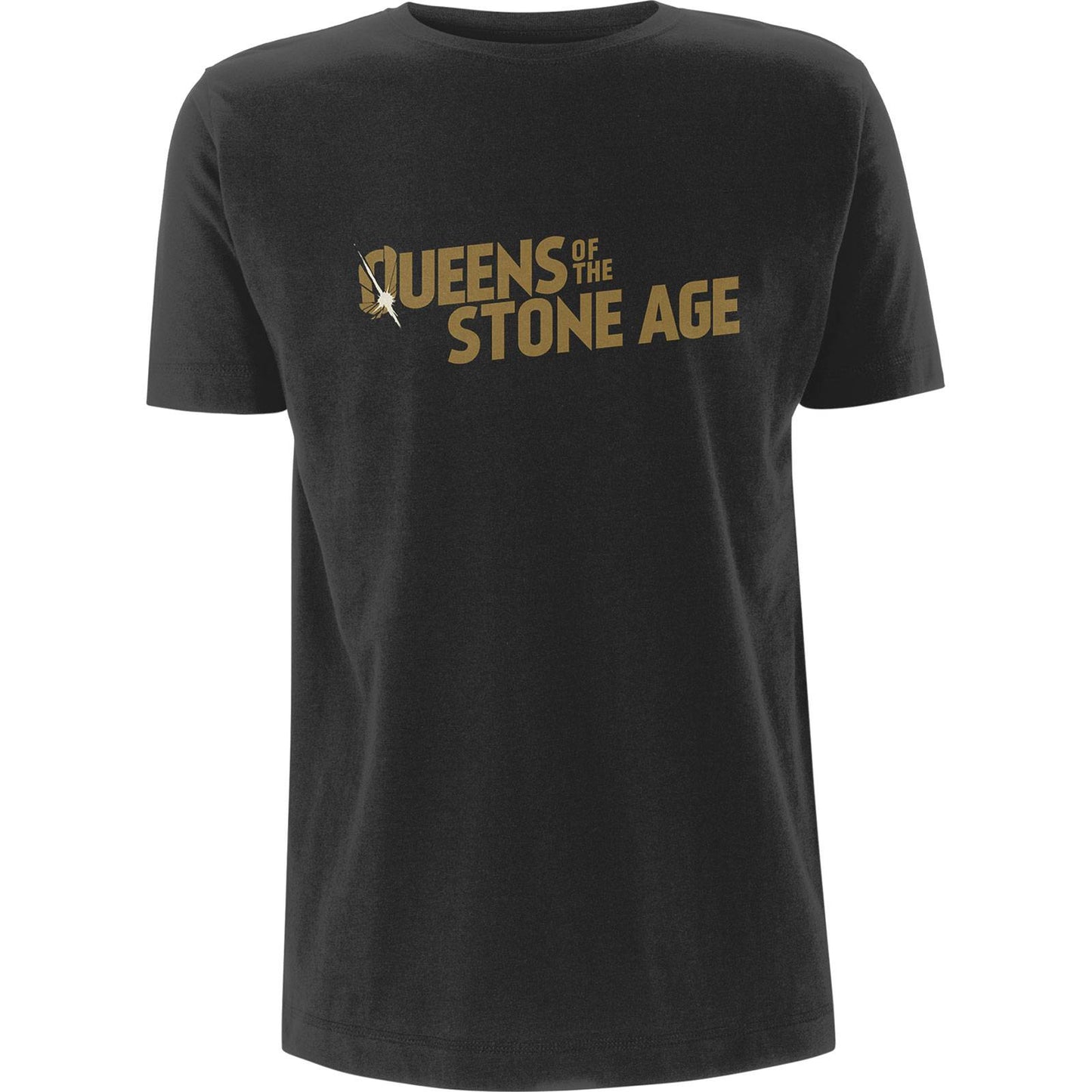 Unisex T-Shirt Metallic Text Logo