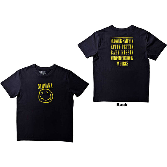Unisex T-Shirt Flower Sniffin Back Print