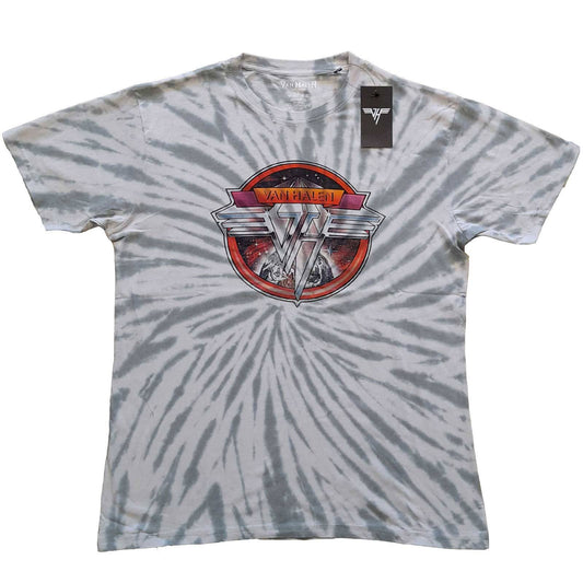 Unisex T-Shirt Chrome Logo Dip Dye, Dye Wash