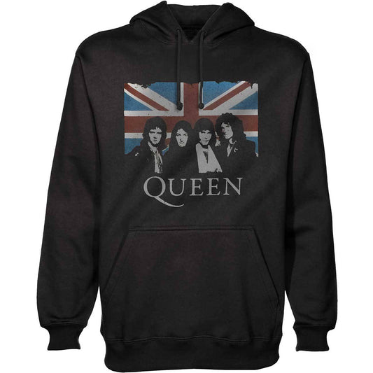 Unisex Pullover Hoodie Vintage Union Jack