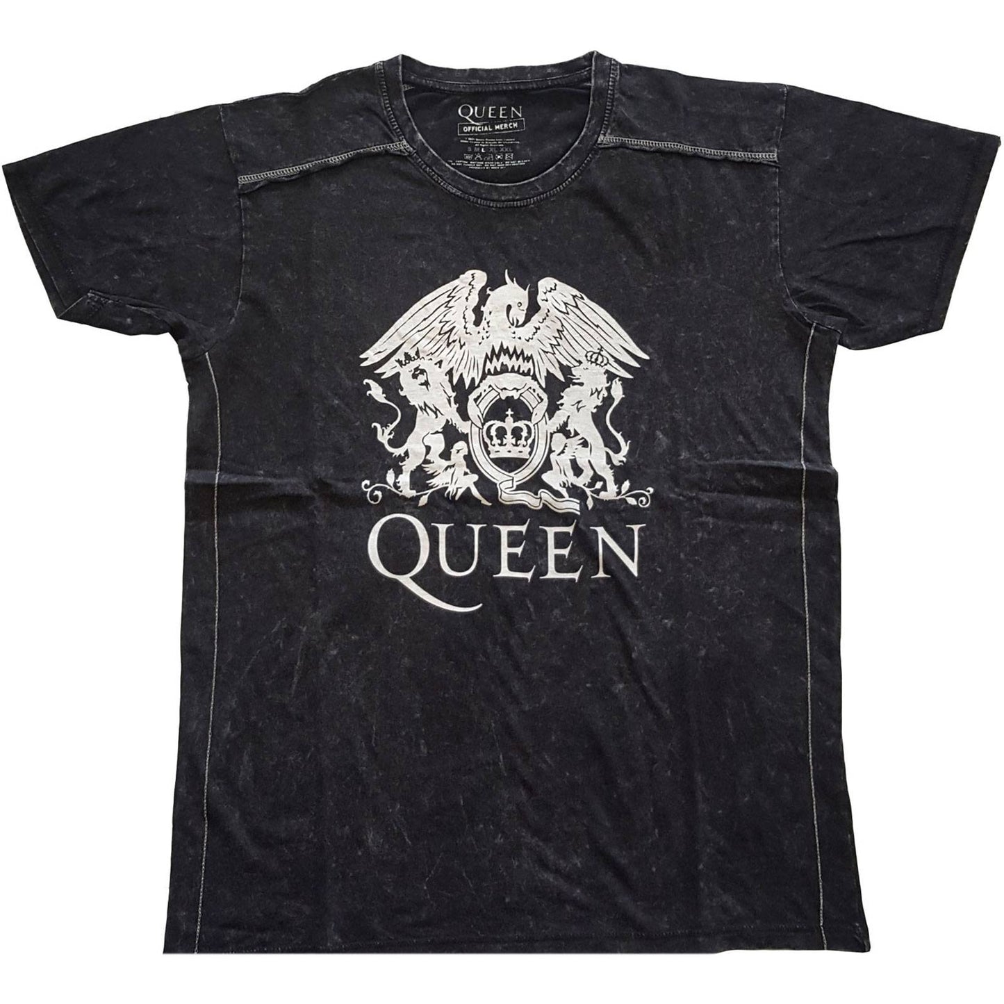 Unisex T-Shirt Classic Crest Snow Wash, Dye Wash