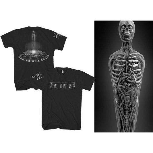 Unisex T-Shirt BW Spectre Back Print, Sleeve Print