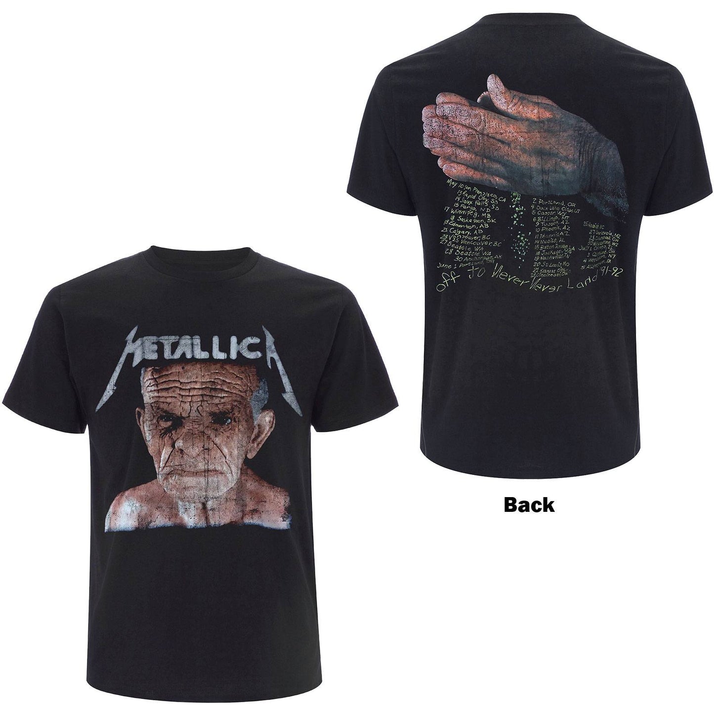 Unisex T-Shirt Neverland Back Print