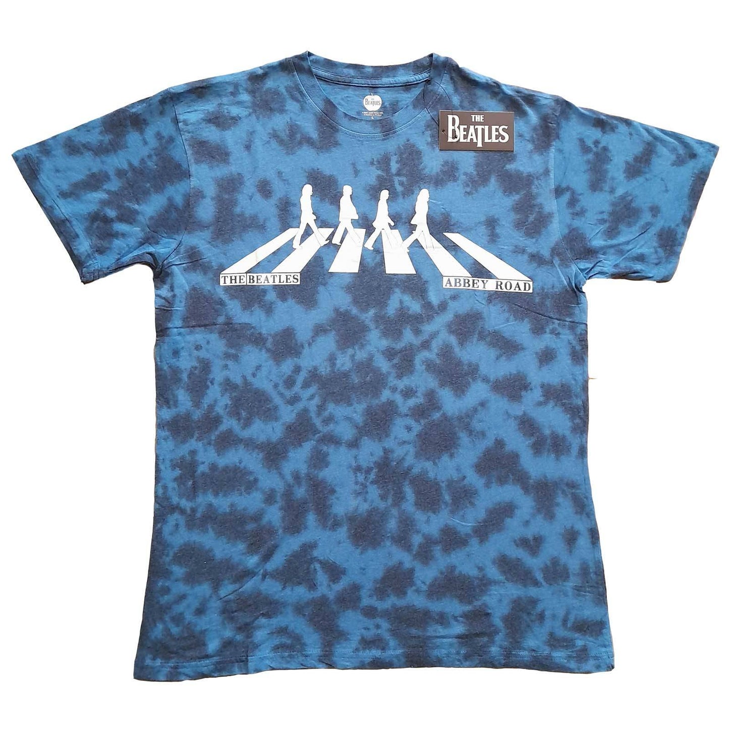 Unisex T-Shirt Abbey Road Crossing Dip Dye, Dye Wash