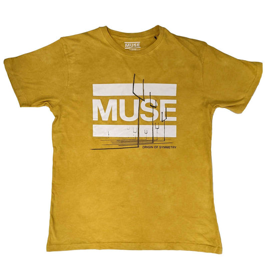 Unisex T-Shirt Origin of Symmetry Dip Dye, Mineral Wash, Dye Wash