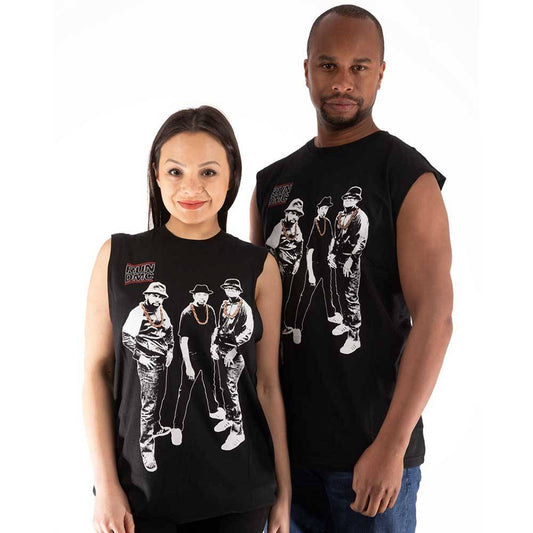 Unisex Vest T-Shirt Gold Chains Photo Tank