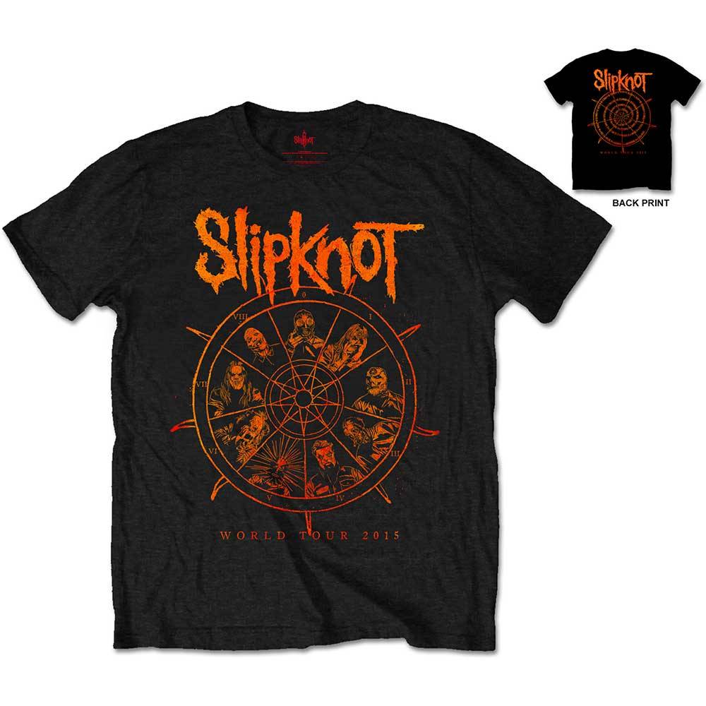 Unisex T-Shirt The Wheel Back Print