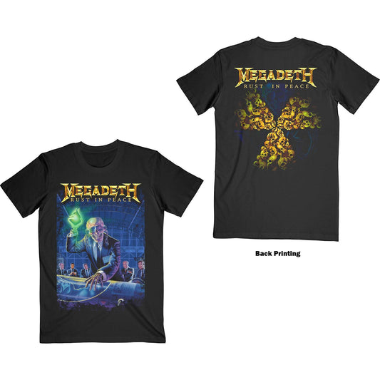 Unisex T-Shirt Rust In Peace 30th Anniversary Back Print