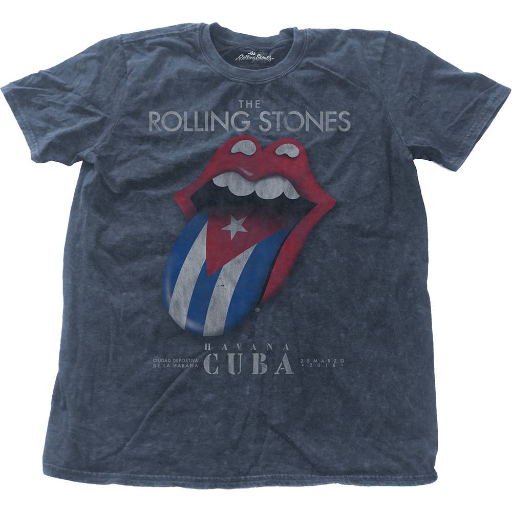 Unisex T-Shirt Havana Cuba Snow Wash, Dye Wash