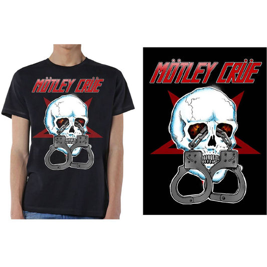 Unisex T-Shirt Skull Cuffs 2