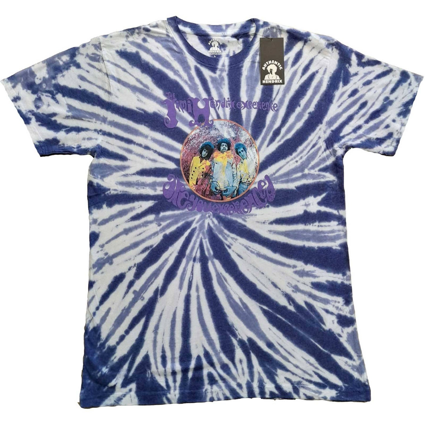 Unisex T-Shirt Are You Experienced Dip Dye, Dye Wash