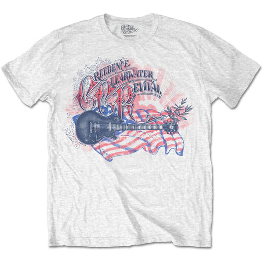 Unisex T-Shirt Guitar & Flag