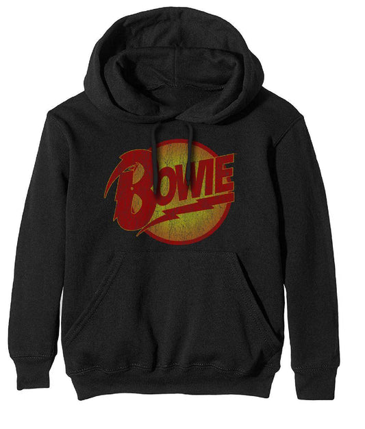 Unisex Pullover Hoodie Vintage Diamond Dogs Logo