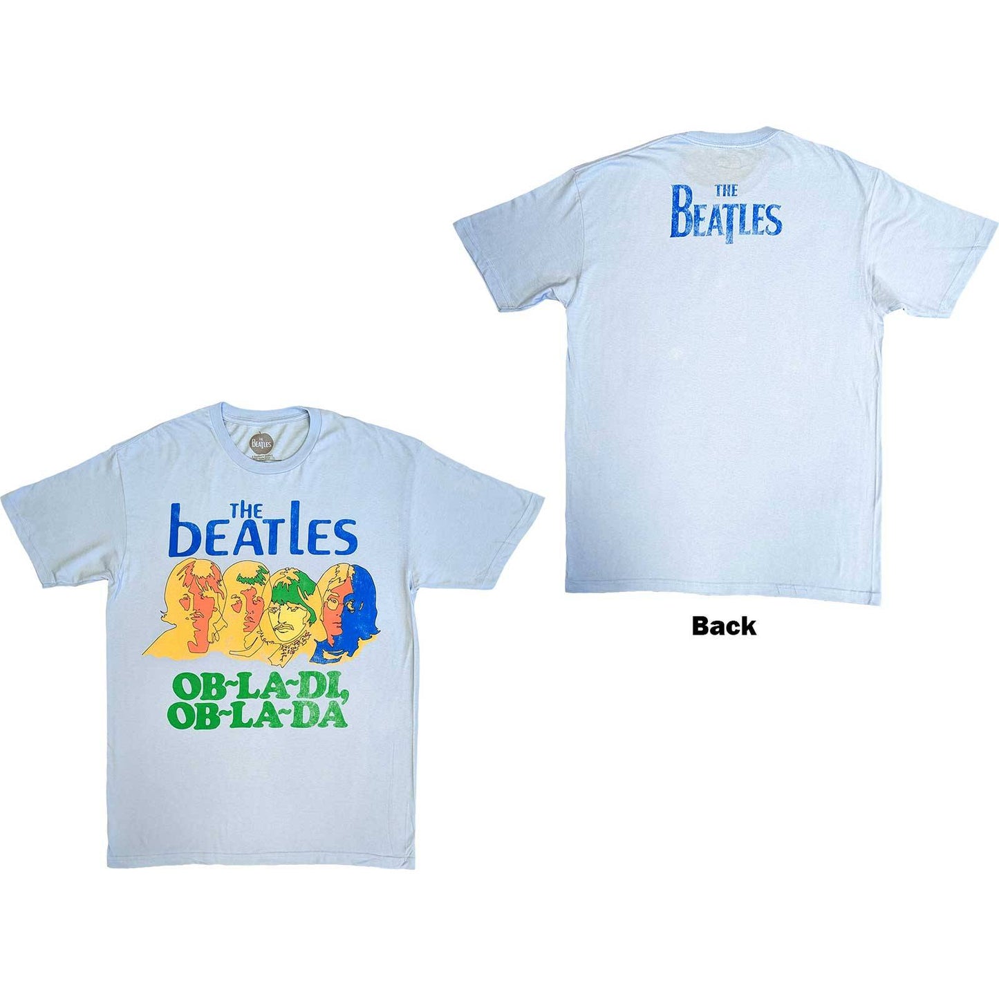 Unisex T-Shirt Ob-La-Di Back Print