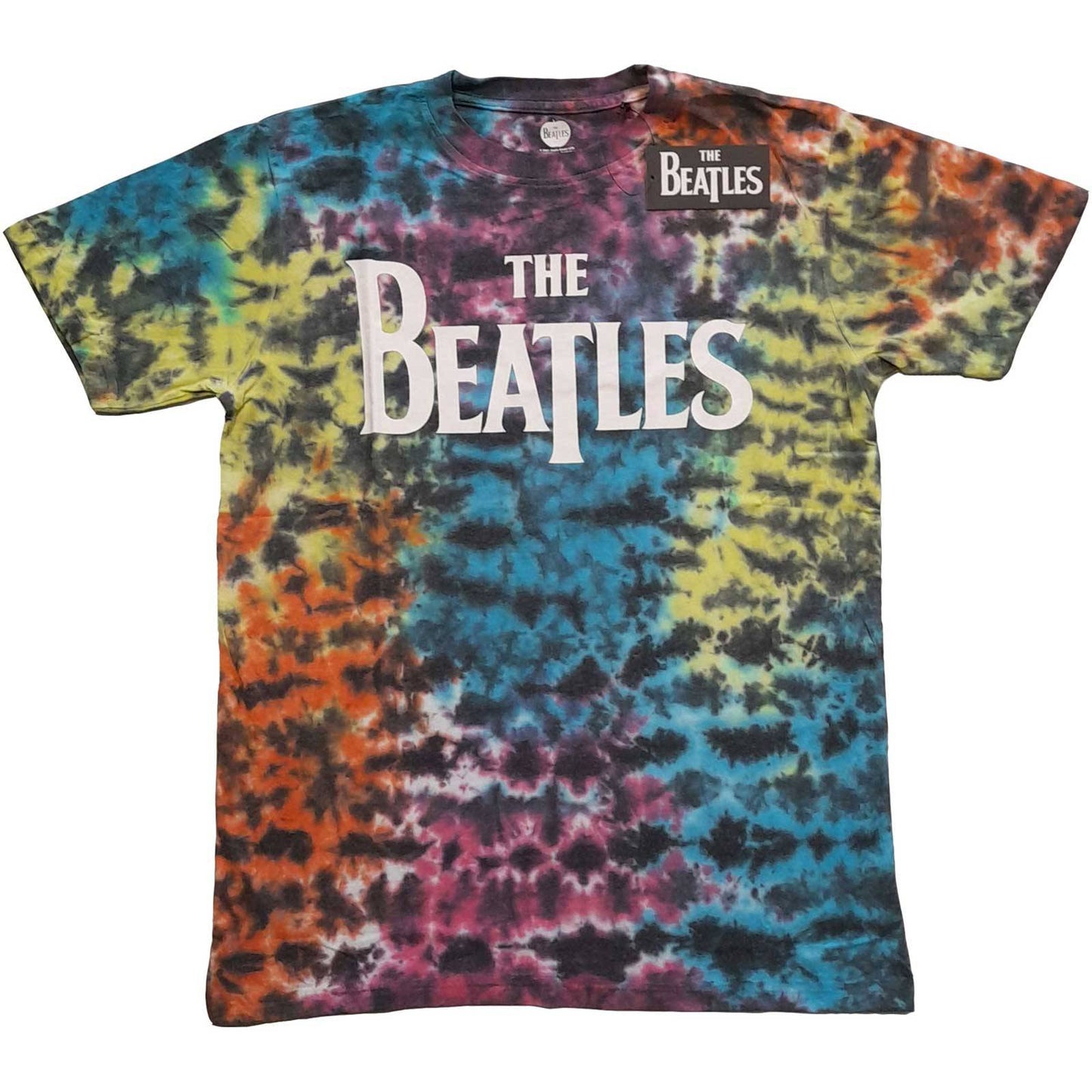 Unisex T-Shirt Drop T Logo Dip Dye, Dye Wash