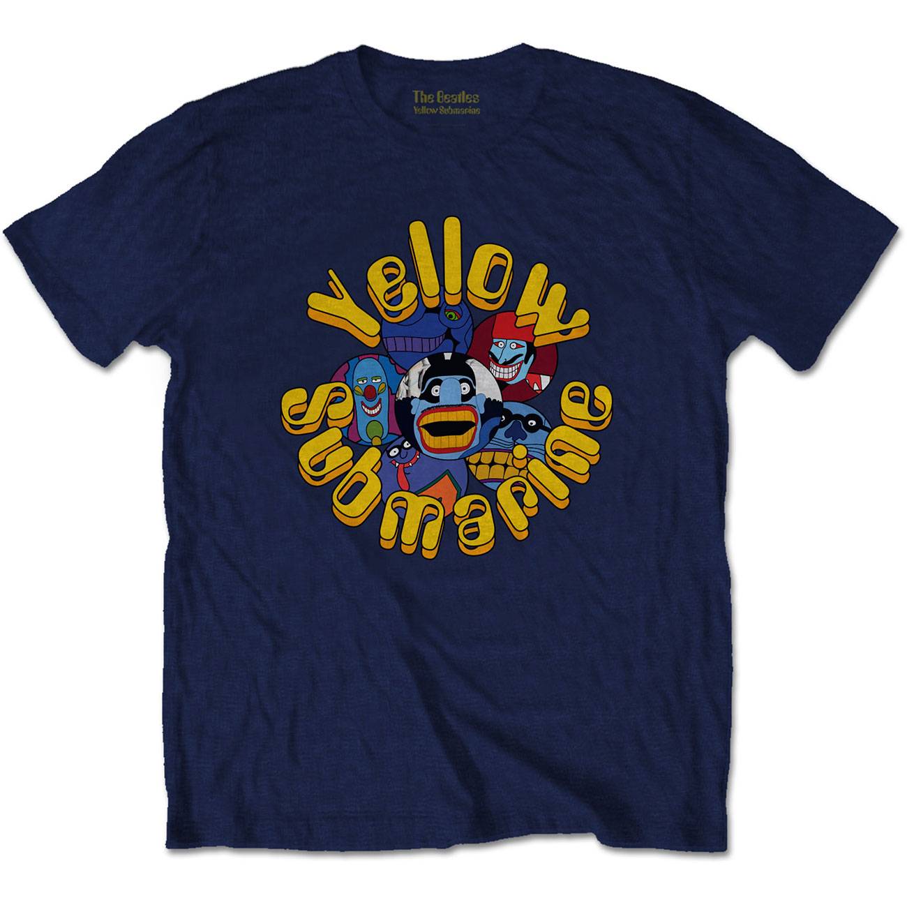 Unisex T-Shirt Yellow Submarine Baddies