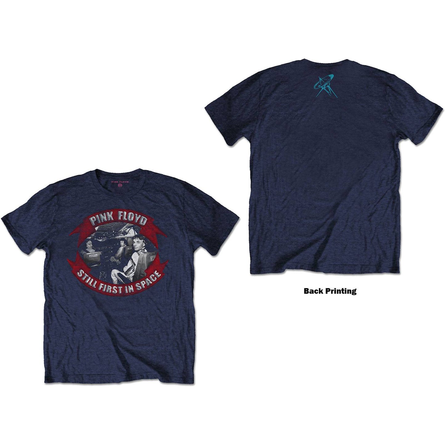 Unisex T-Shirt First In Space Vignette Back Print