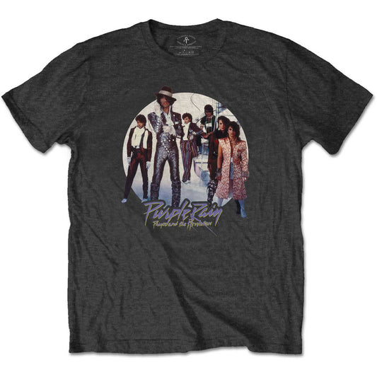 Unisex T-Shirt Purple Rain Circle