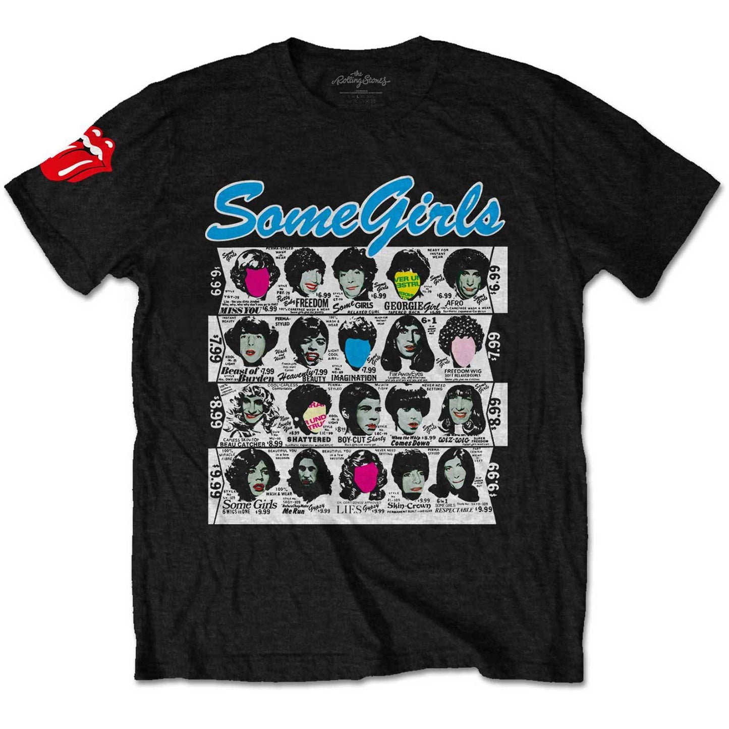 Unisex T-Shirt Some Girls Album Sleeve Print