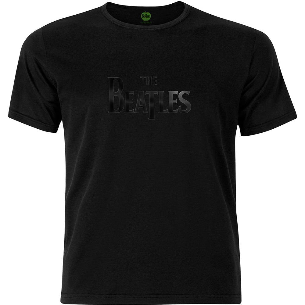 Unisex Hi-Build T-Shirt Drop T Logo Hi-Build, Black-On-Black