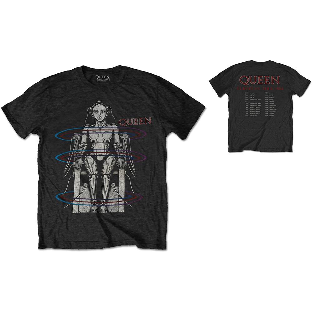 Unisex T-Shirt European Tour 1984 Back Print